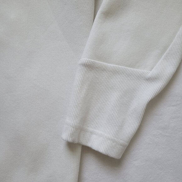 Adidas Z.N.E. AEROREADY 1/4 Zip Pullover Sweatshirt White Men’s Size Medium - Picture 13 of 13